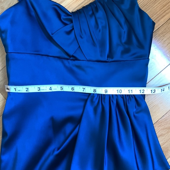 Maggy London, blue dress size 4P - Picture 11 of 16